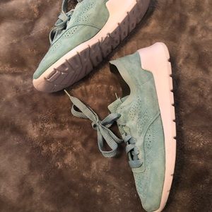 Blue Green New Balance Sneakers